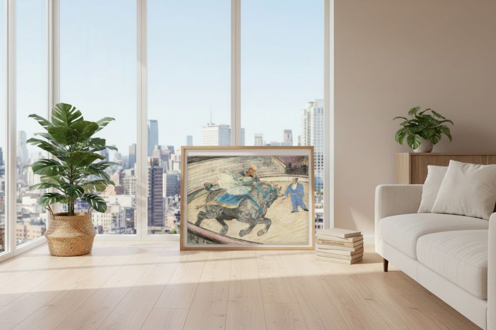 Framed room mockup - loft
