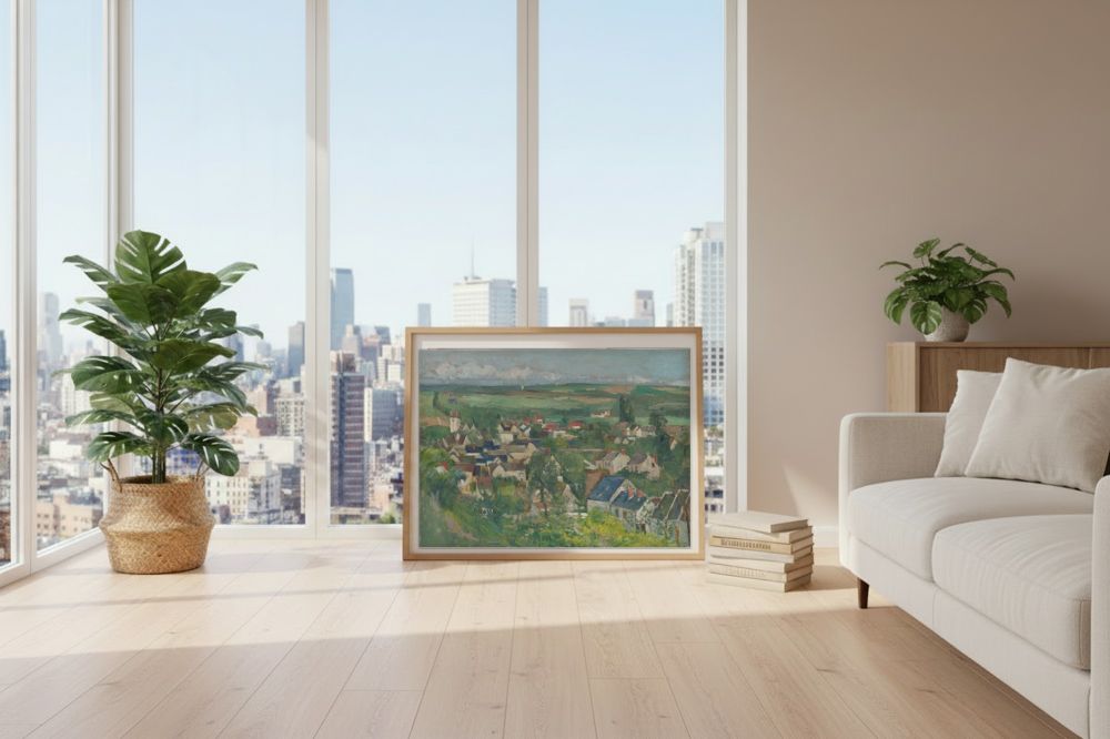 Framed room mockup - loft