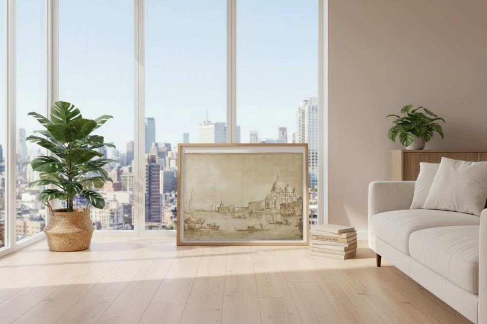 Framed room mockup - loft