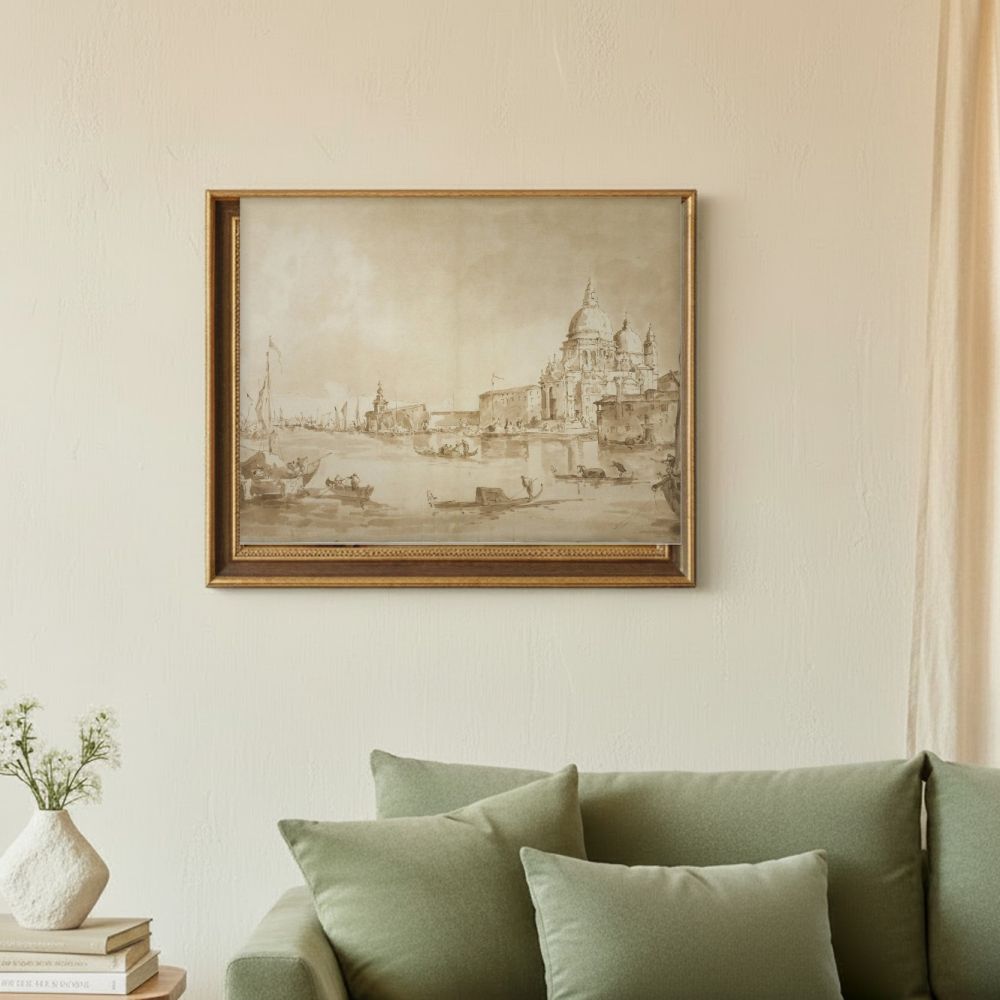 Framed room mockup - sage