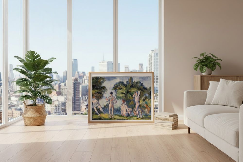 Framed room mockup - loft