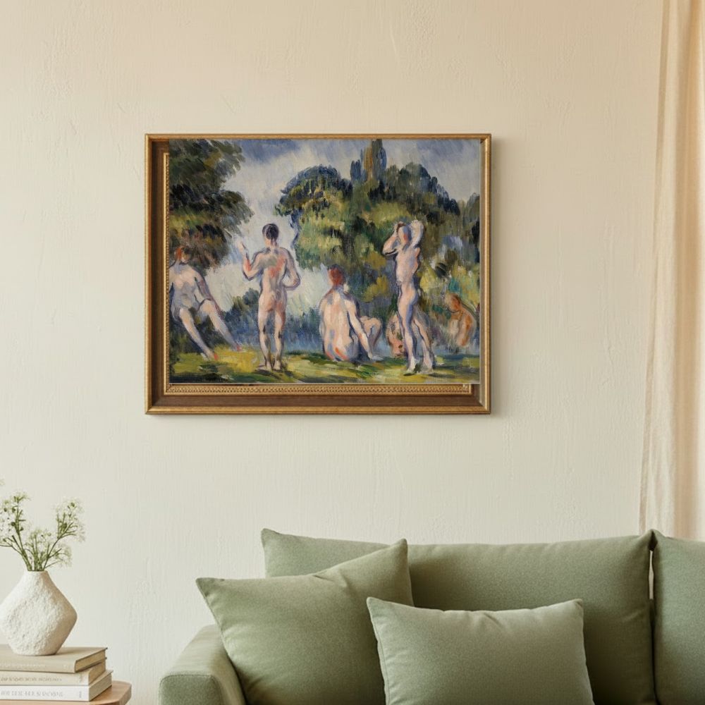 Framed room mockup - sage