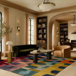 Bauhaus Patchwork Hand Tufted Wool Rug