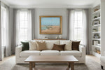 Framed room mockup - gold