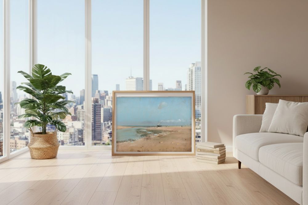 Framed room mockup - loft