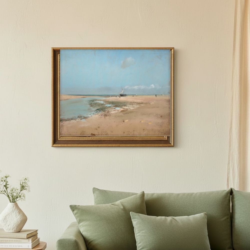 Framed room mockup - sage