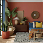 Black and Cream Art Deco Geometric Hand Tufted Wool Rug