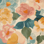 This vibrant Bloom Blaze Hand Tufted Rug showcases an eye-catching floral pattern, perfect for adding a touch of elegance to living room area rugs. The contemporary rug features rich hues of pink, yellow, and blue against a neutral background, crafted from high-quality wool for a soft, luxurious feel.