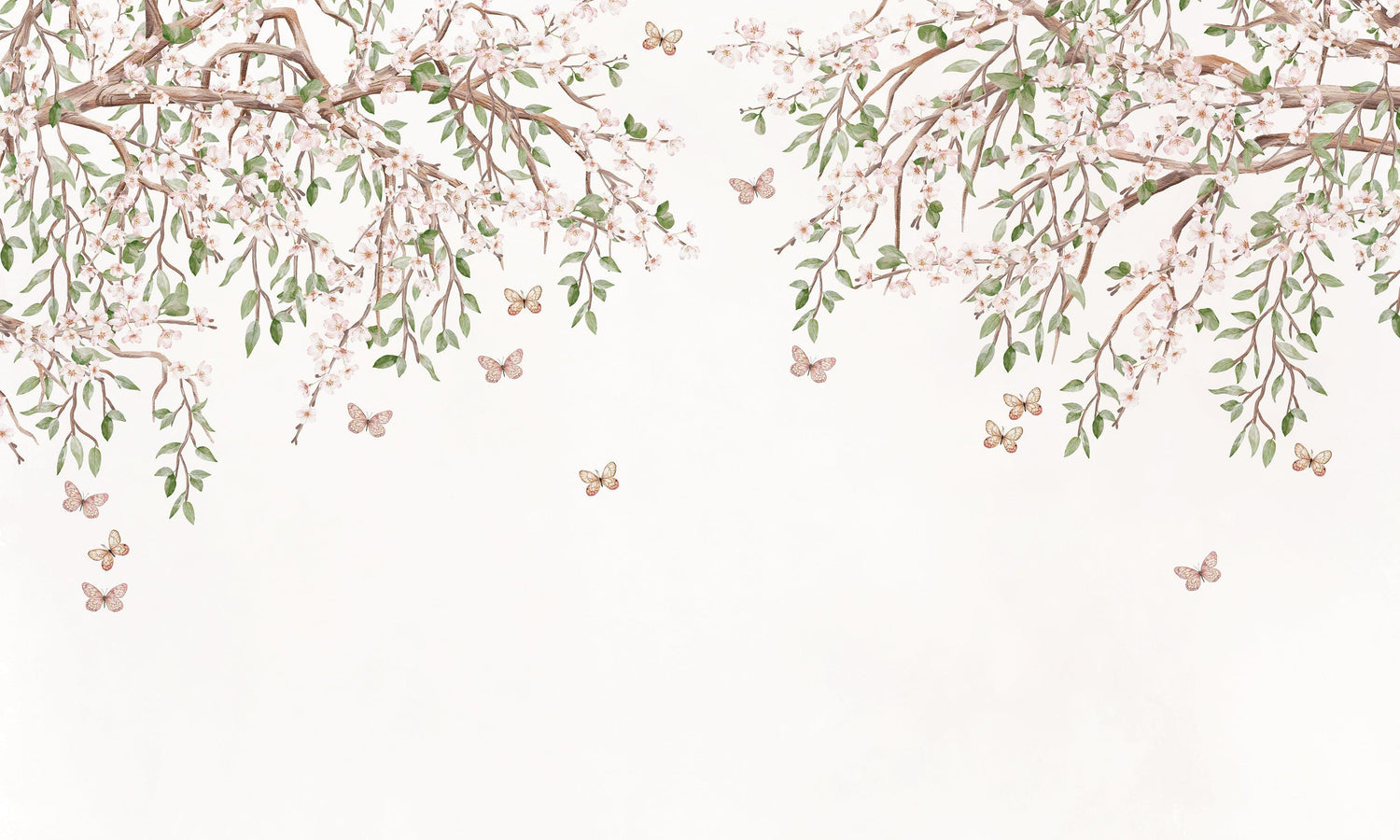 Blooming Blossom Wall Mural