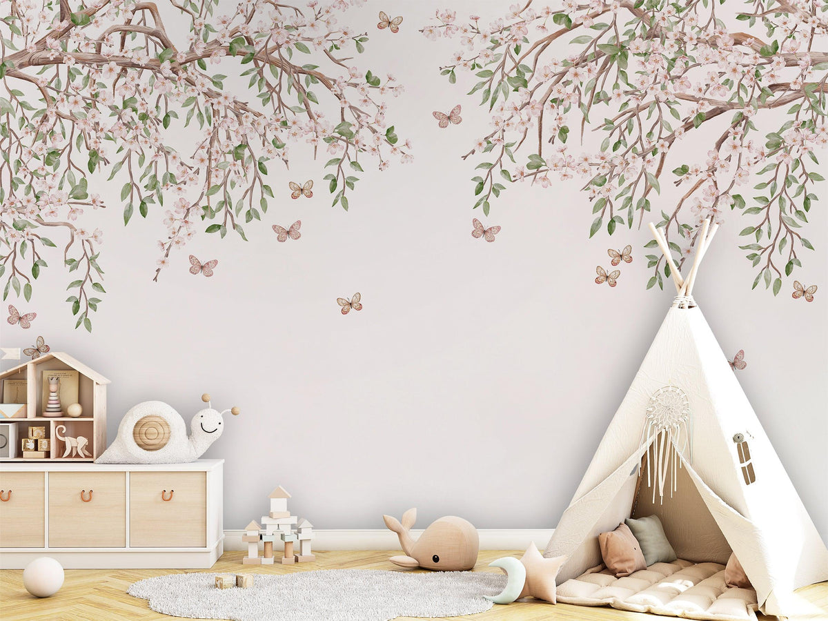 Blooming Blossom Wall Mural