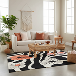 Blossom Cascade Hand Tufted Wool Rug