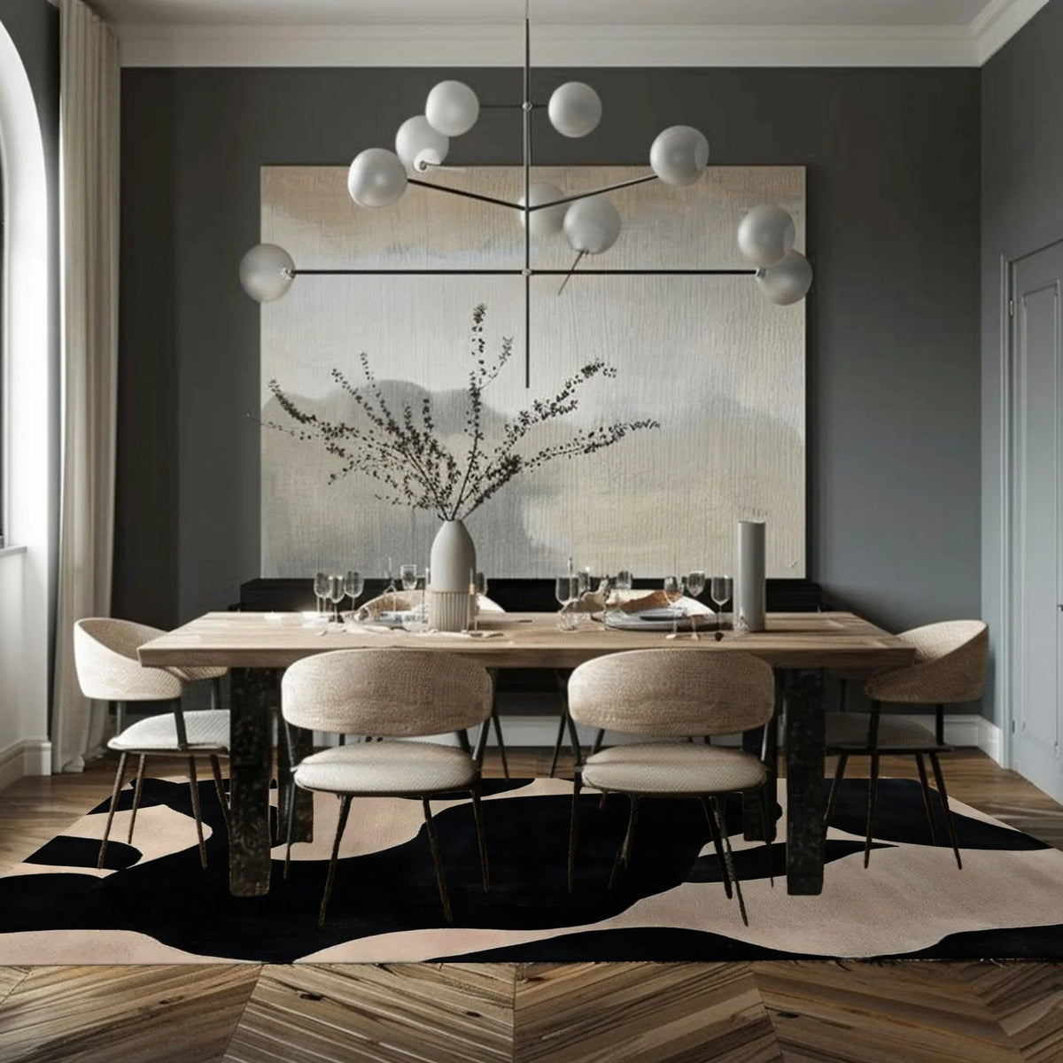 Blossoming Serenade Hand Tufted Wool Rug