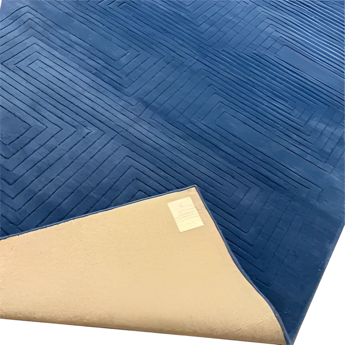 A stunning Blue Arctic Geo Modern Hand Tufted Wool Area Rug, perfect for adding a touch of elegance to your living room or dining room. This 8 x 10 ft rug features a contemporary geometric pattern, ideal for those seeking stylish and cozy rugs for living room or dining room area rugs.