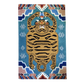 Blue Oriental Tiger Hand Tufted Wool Rug