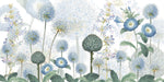 Blue Wild Meadow Wallpaper Mural