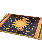 Bohemian Sun Cotton Throw Blanket - MAIA HOMES