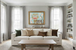 Framed room mockup - gold