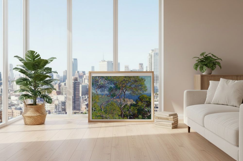 Framed room mockup - loft