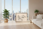 Framed room mockup - loft