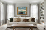 Framed room mockup - gold