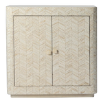 Braided Full Bone Inlay Cabinet