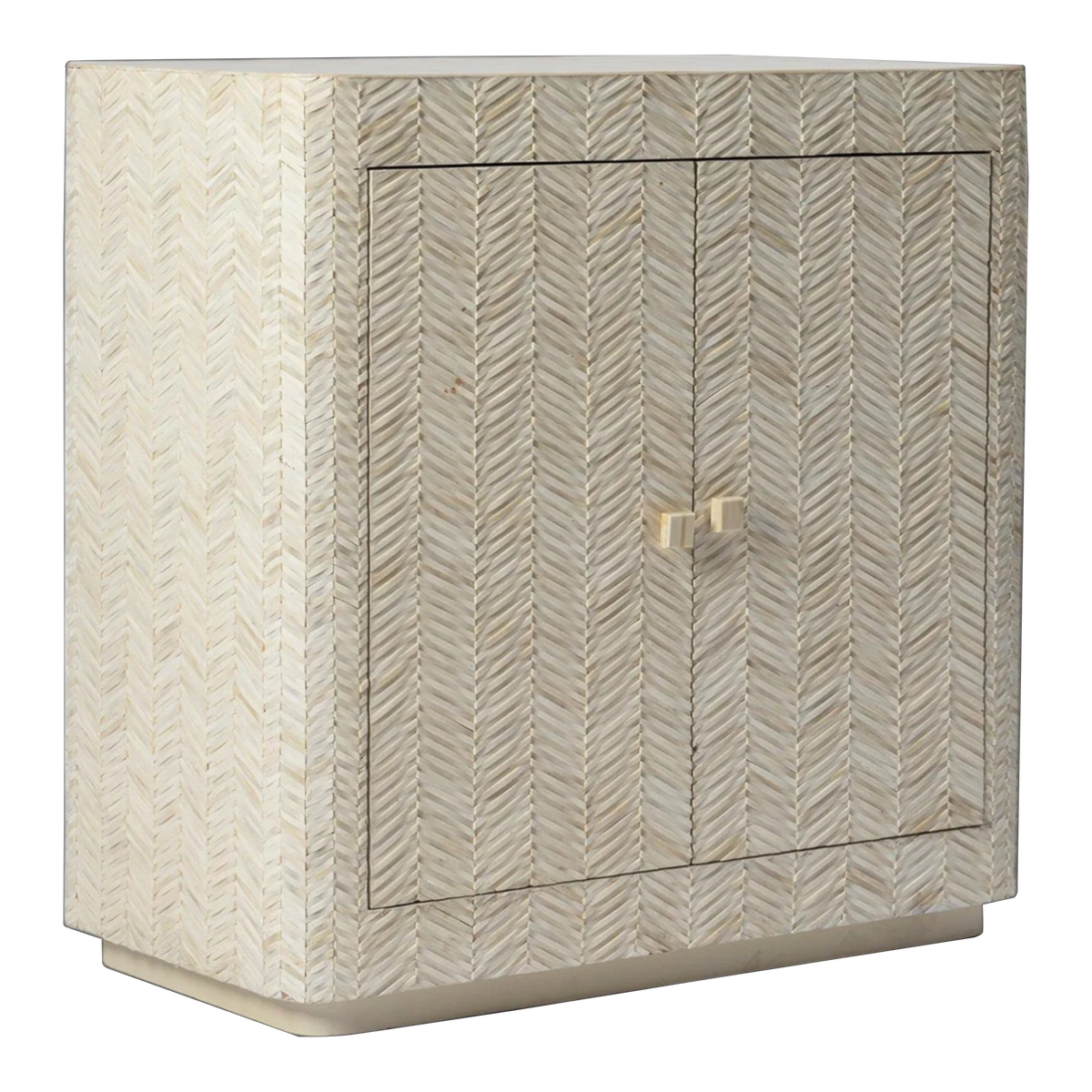 Braided Full Bone Inlay Cabinet