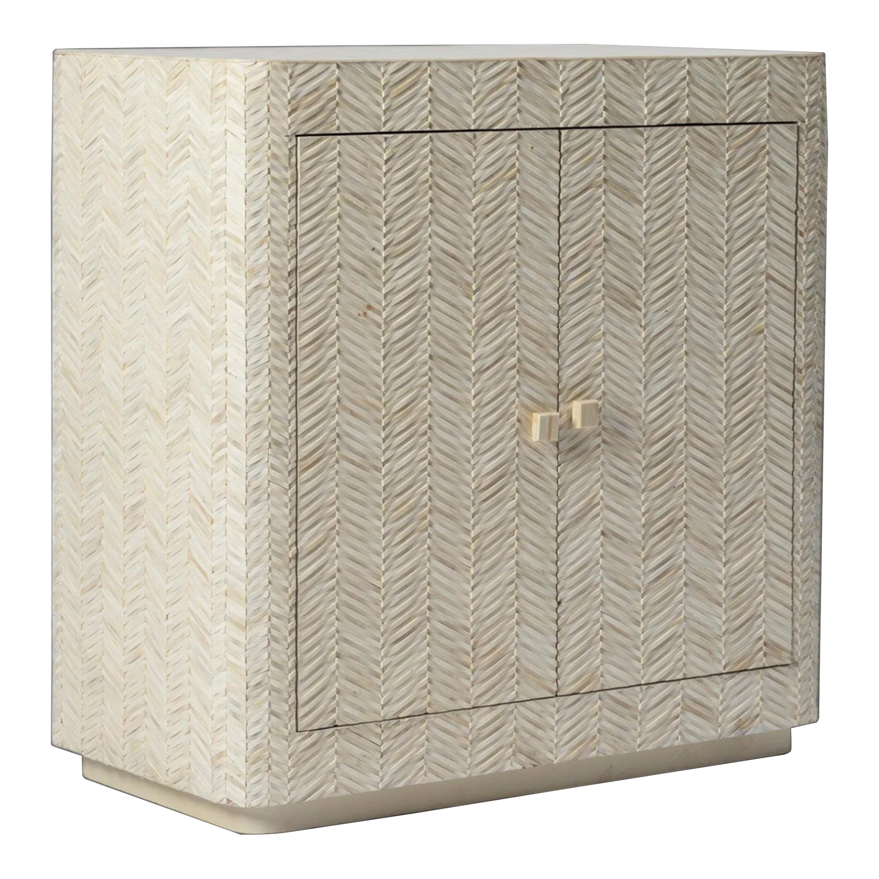 Braided Full Bone Inlay Cabinet