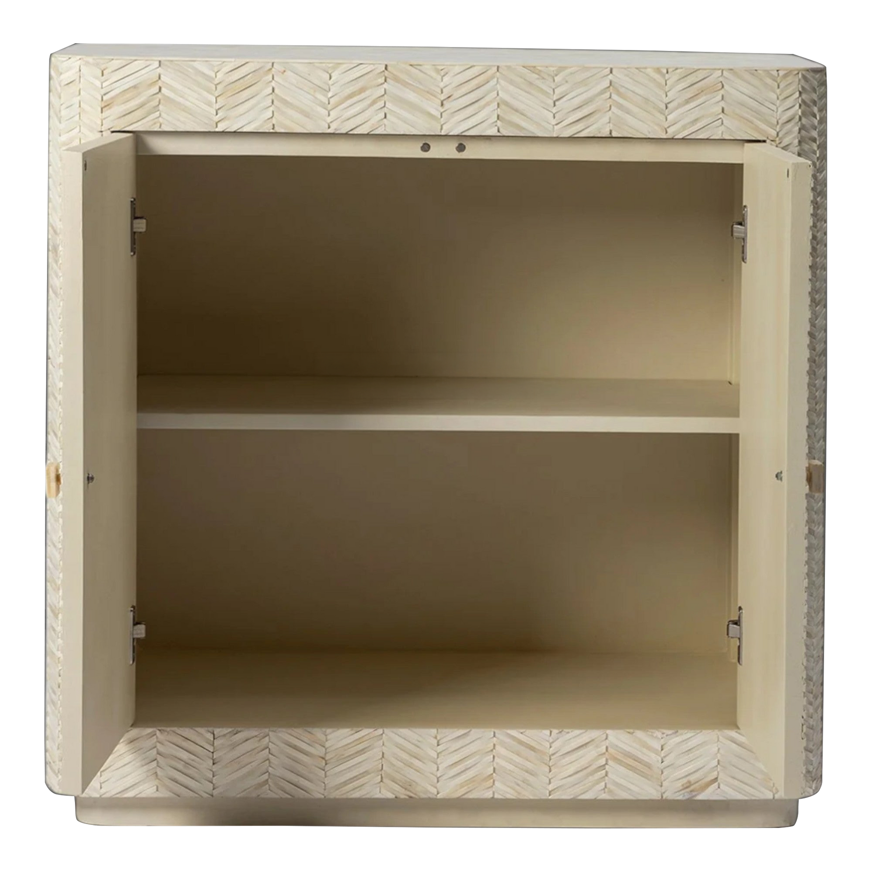 Braided Full Bone Inlay Cabinet