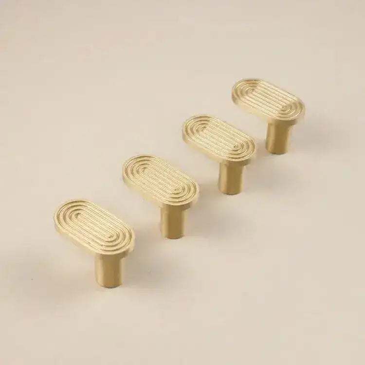 Brass Art Deco Organizing Wall Hook