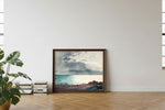 Framed room mockup - leaning