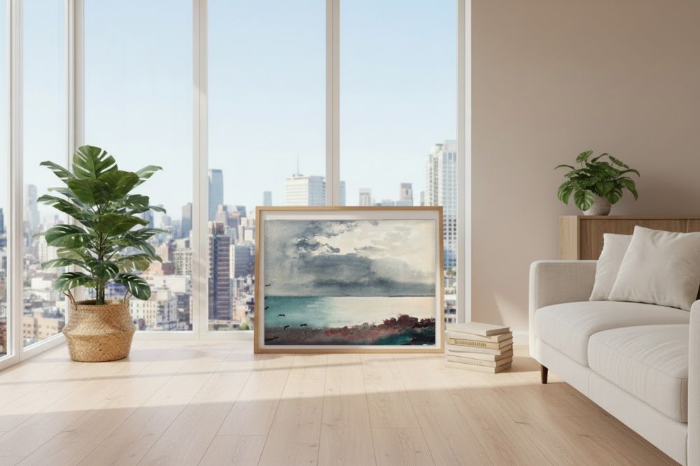 Framed room mockup - loft