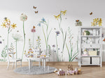 Butterfly Garden Wall Mural