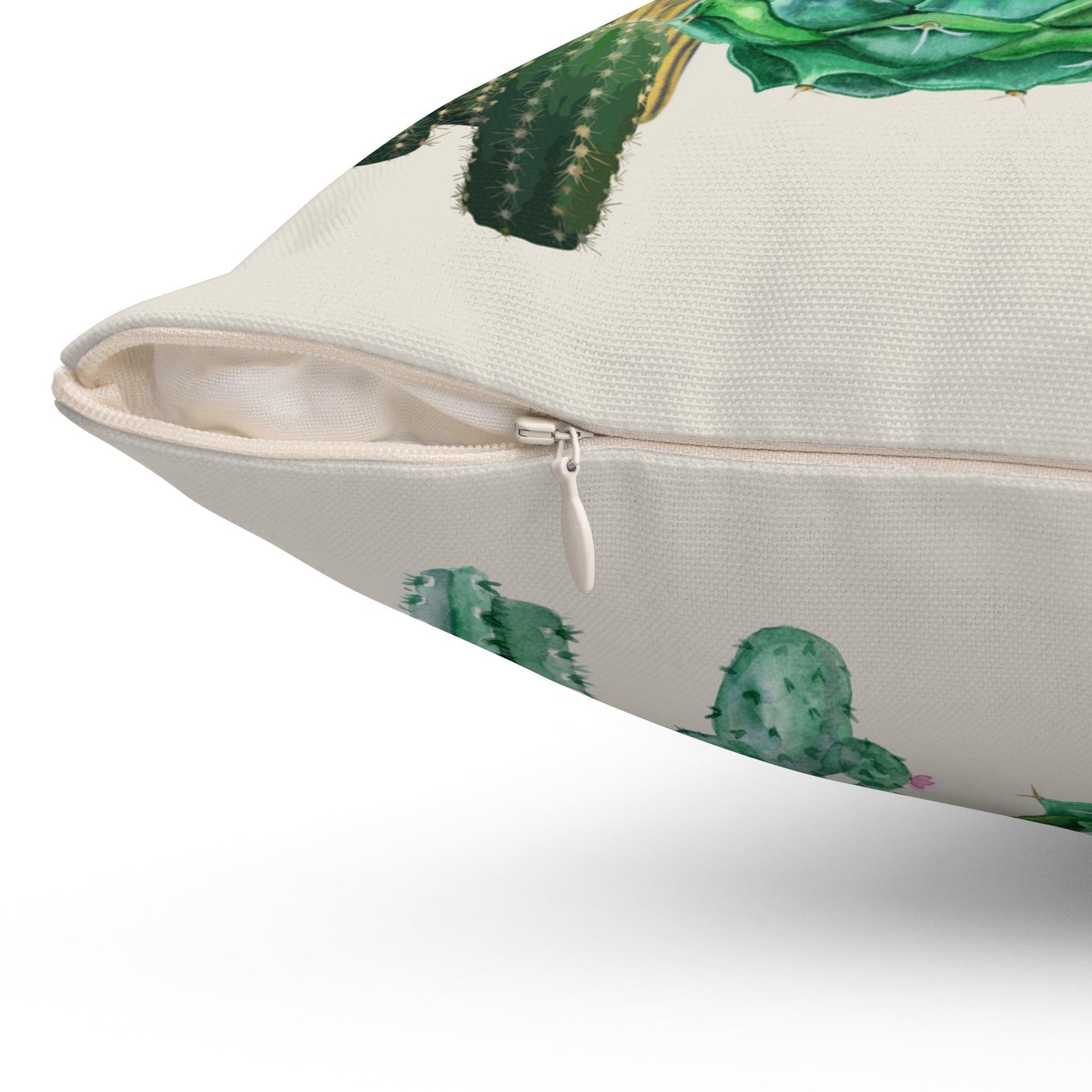 Cacti Family Vintage Inspired Throw PIllow