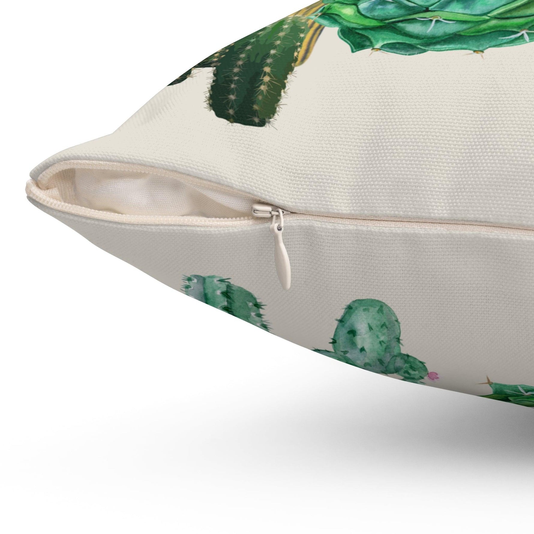 Cacti Family Vintage Inspired Throw PIllow