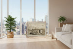 Framed room mockup - loft