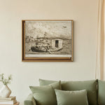 Framed room mockup - sage