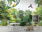 Canopy Jungle Bright Wallpaper Mural