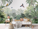 Canopy Jungle Natural Wallpaper Mural