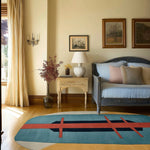 Canvas Cut Motion Hand Tufted Rug