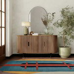 Canvas Cut Motion Hand Tufted Rug