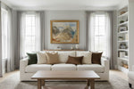 Framed room mockup - gold