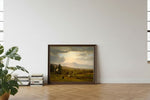 Framed room mockup - leaning