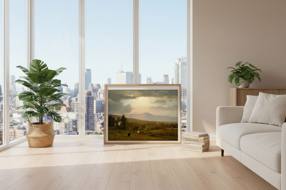 Framed room mockup - loft
