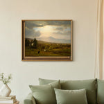 Framed room mockup - sage