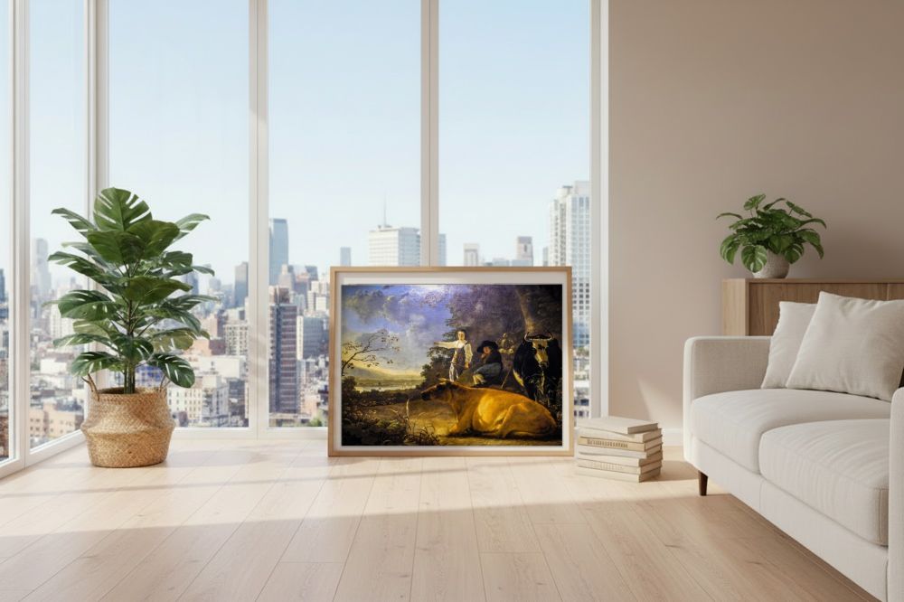 Framed room mockup - loft