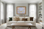 Framed room mockup - gold