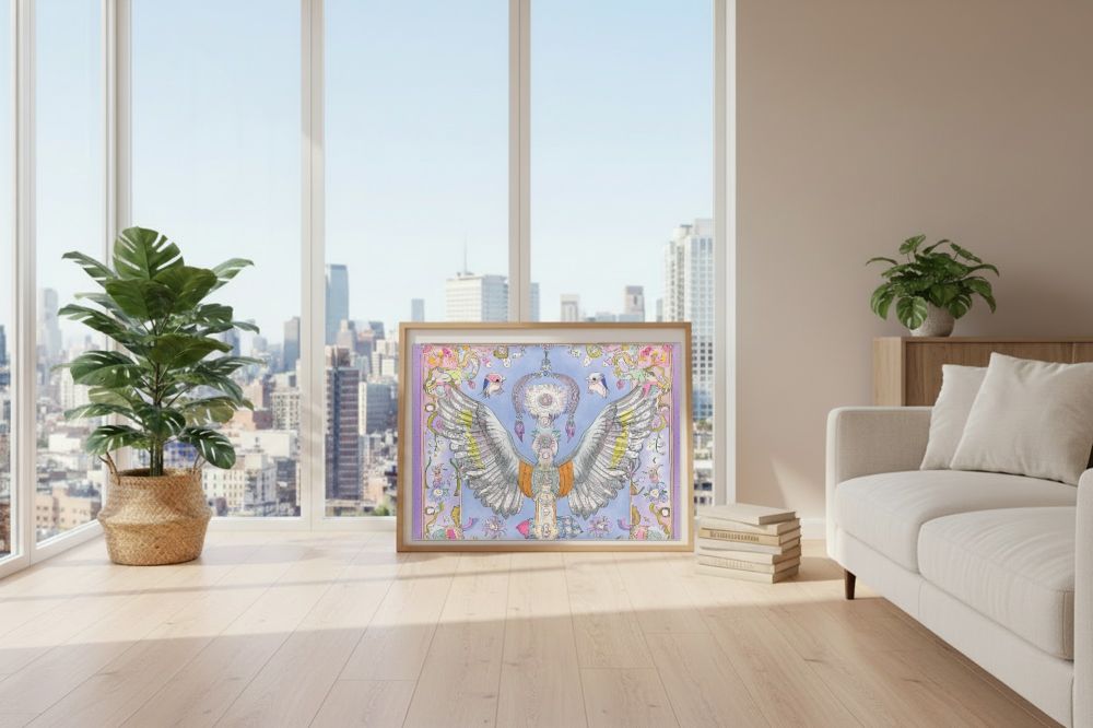 Framed room mockup - loft