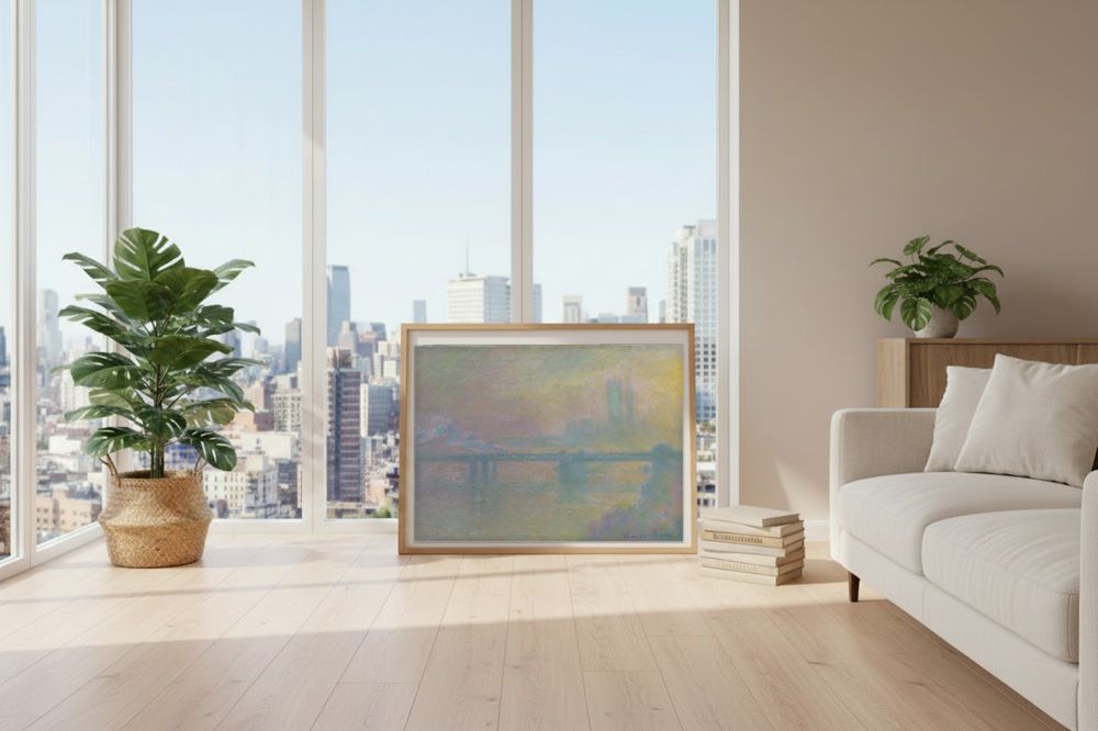 Framed room mockup - loft