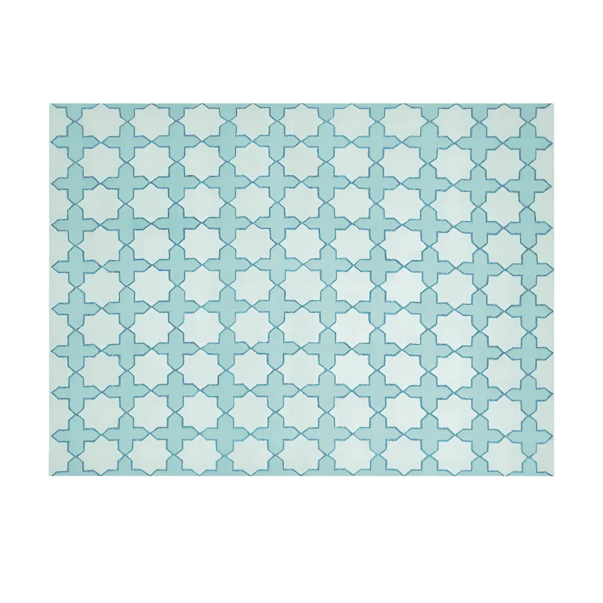 Chateau Classic Dhurrie Cotton Rug - Blue