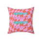 Checker Groovy Throw Pillow